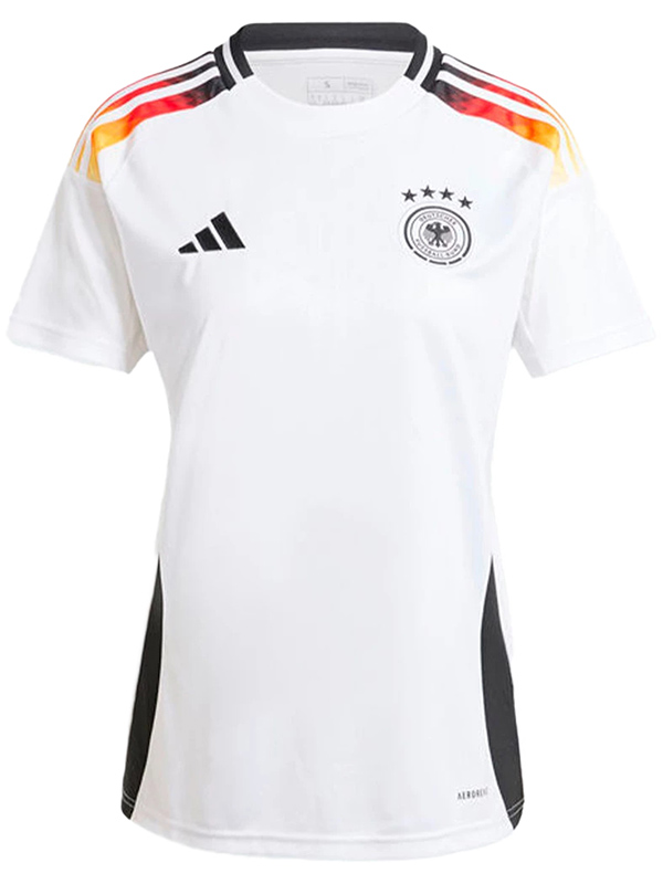 Germany maillot féminin domicile premier uniforme de football féminin vêtements de sport pour femmes hauts de football maillot de sport 2024-2025